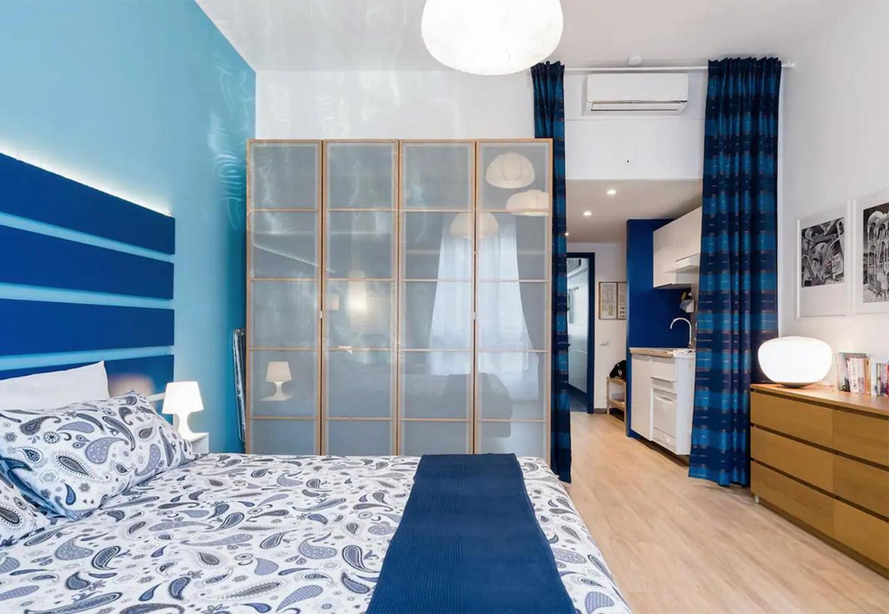 Appartamento Blu A Milano Zona Ripamonti Vicino Allo Ieo Exterior foto